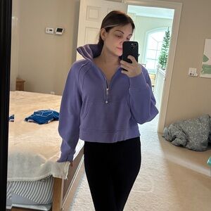 Lululemon - Scuba Oversized Funnel Dark Lavender